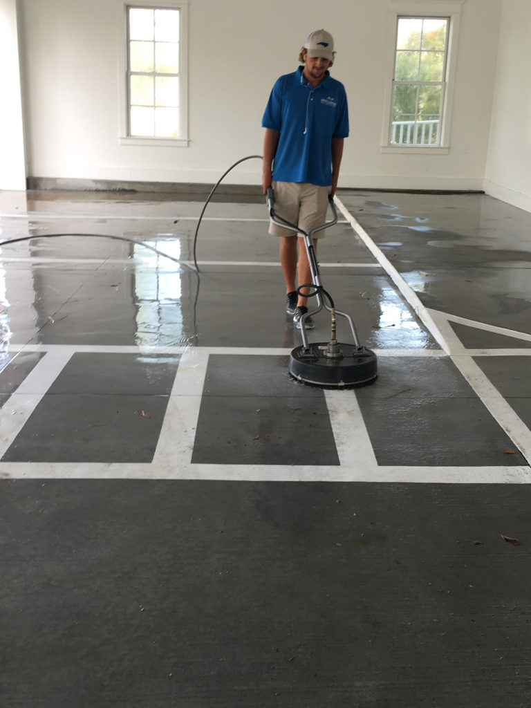 Apartment Pressure Washing