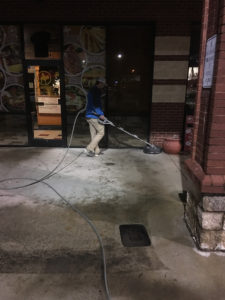 commercial surface cleaning