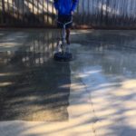 residential concrete cleaning