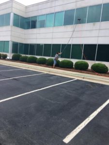 Storefront Window Cleaning
