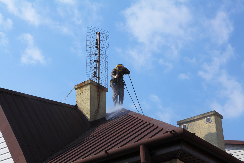 Professional roof cleaning services, soft washing, pressure cleaning wrightsville beach nc, 100% Satisfaction Guaranteed!